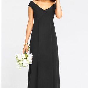 Zurich Knot Gown Show Me Your MuMu- Black